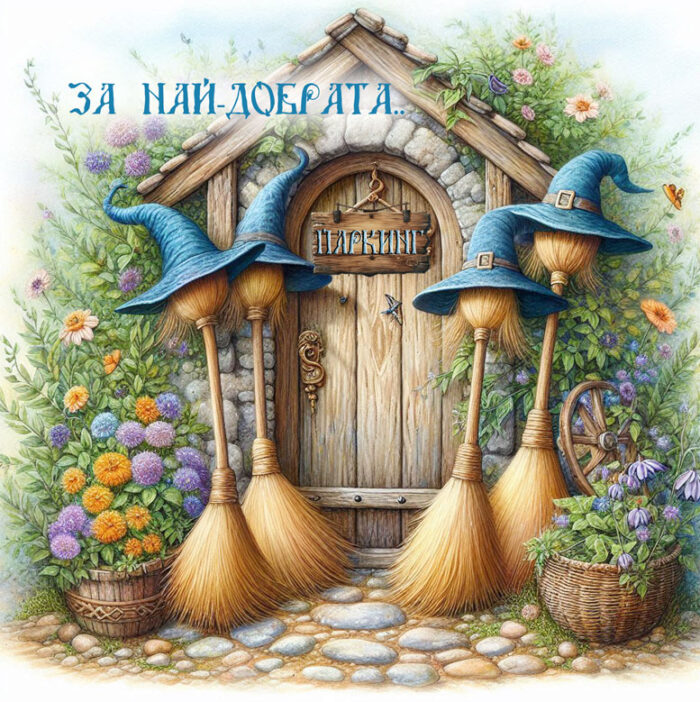 забавна-картичка-с-метли-на-вещици
