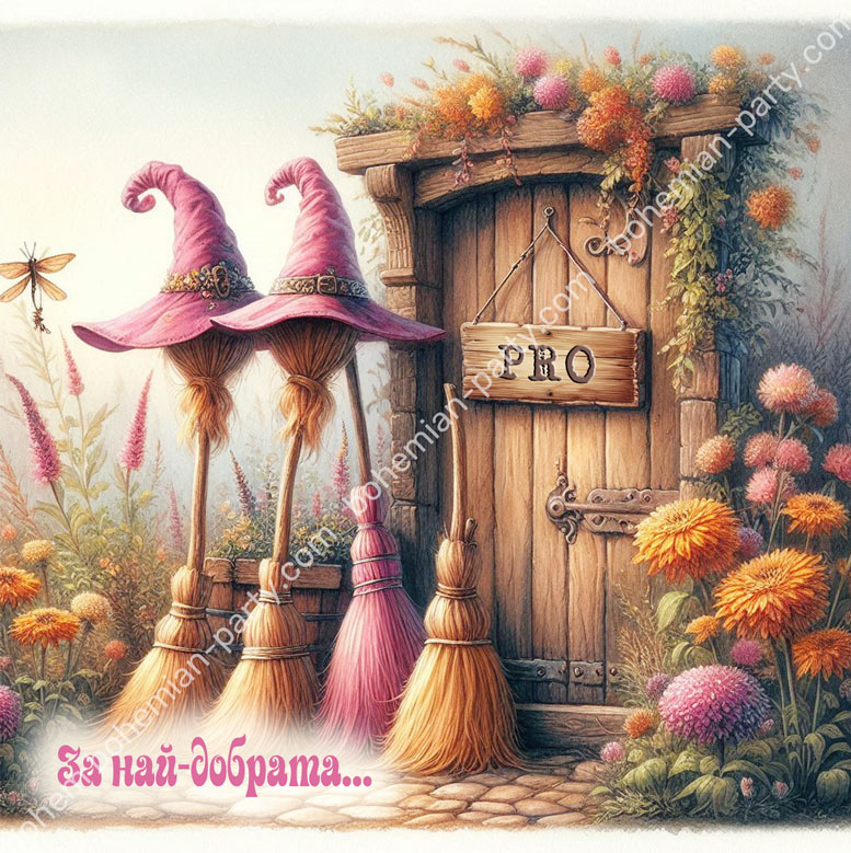 забавна-картичка-за-тъща-с-метли-на-вещици